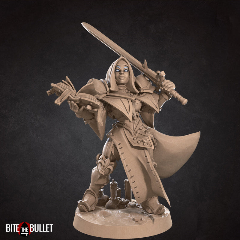 War Sister Adepta Veiled (Sword) | Battle Sisters Part 2 | Fantasy Miniature | Bite the Bullet TabletopXtra