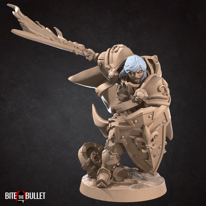 War Sister Crusader | Battle Sisters Part 2 | Fantasy Miniature | Bite the Bullet TabletopXtra