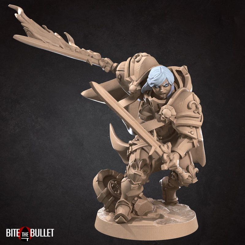 War Sister Crusader (Twin Sword) | Battle Sisters Part 2 | Fantasy Miniature | Bite the Bullet TabletopXtra