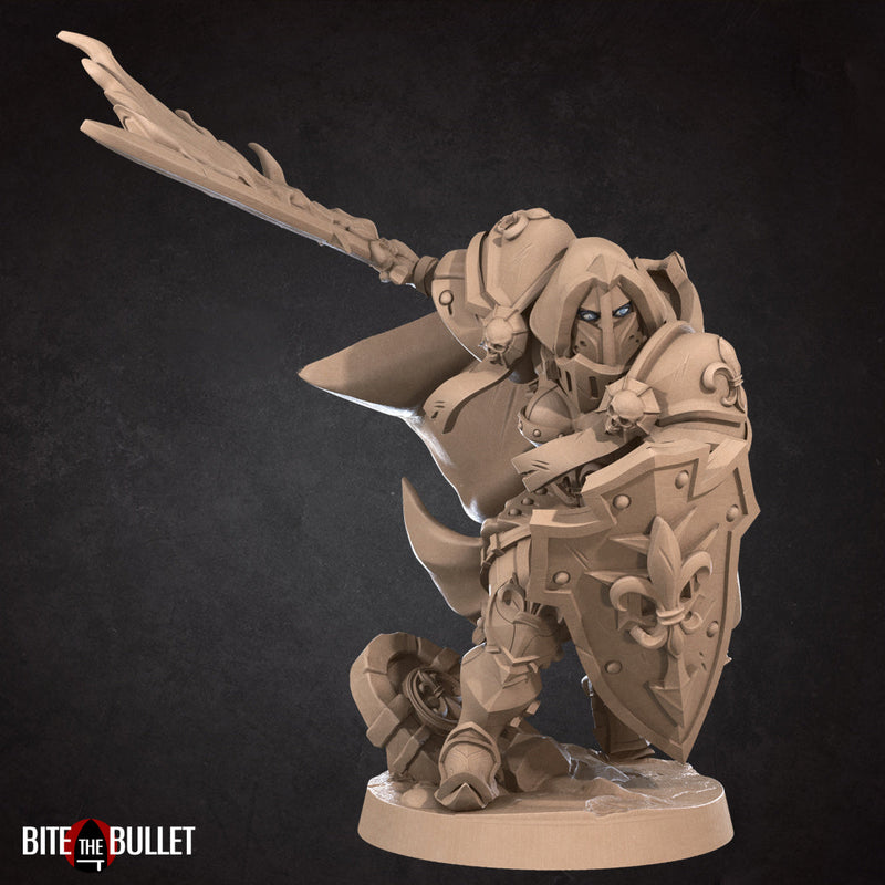 War Sister Crusader w/Helm | Battle Sisters Part 2 | Fantasy Miniature | Bite the Bullet TabletopXtra