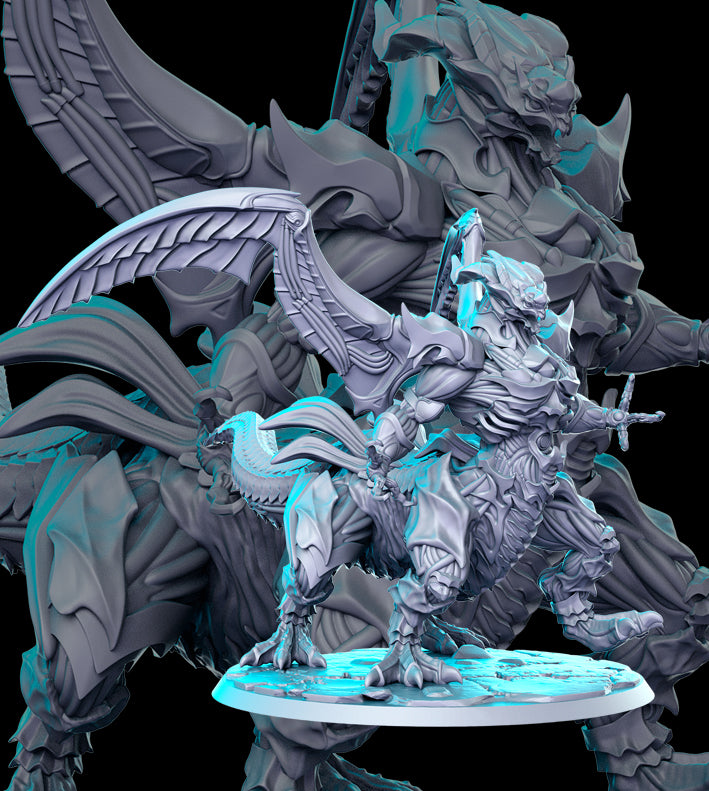 Warforged Battle Dragon | RPG Monsters | Fantasy Miniature | RN Estudio TabletopXtra