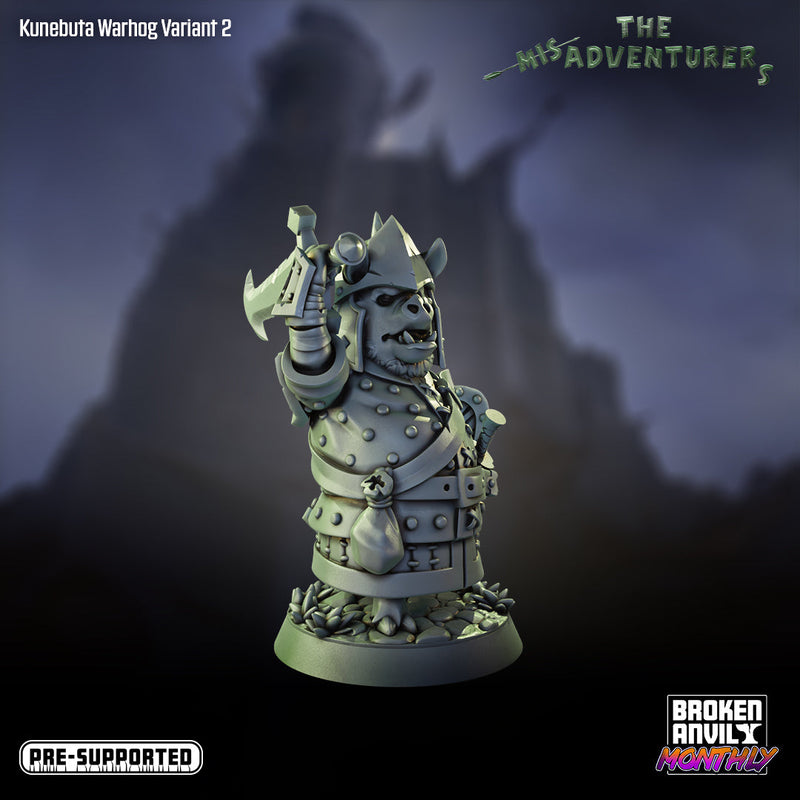 Warhog 2 | Mis-Adventurers | Tabletop RPG Miniature TabletopXtra