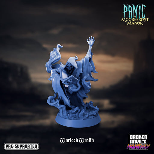 Warlock Wraith | Panic at Moorefrost Manor | Tabletop RPG Miniature TabletopXtra