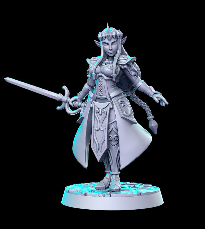 Warrior Princess | Multiverse | Fantasy Miniature | RN Estudio TabletopXtra