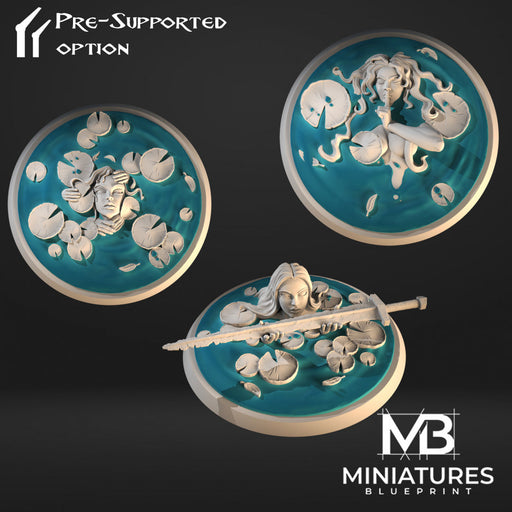 Water Nymphs | Mermaids & Mind Stealers | Miniatures Blueprint TabletopXtra