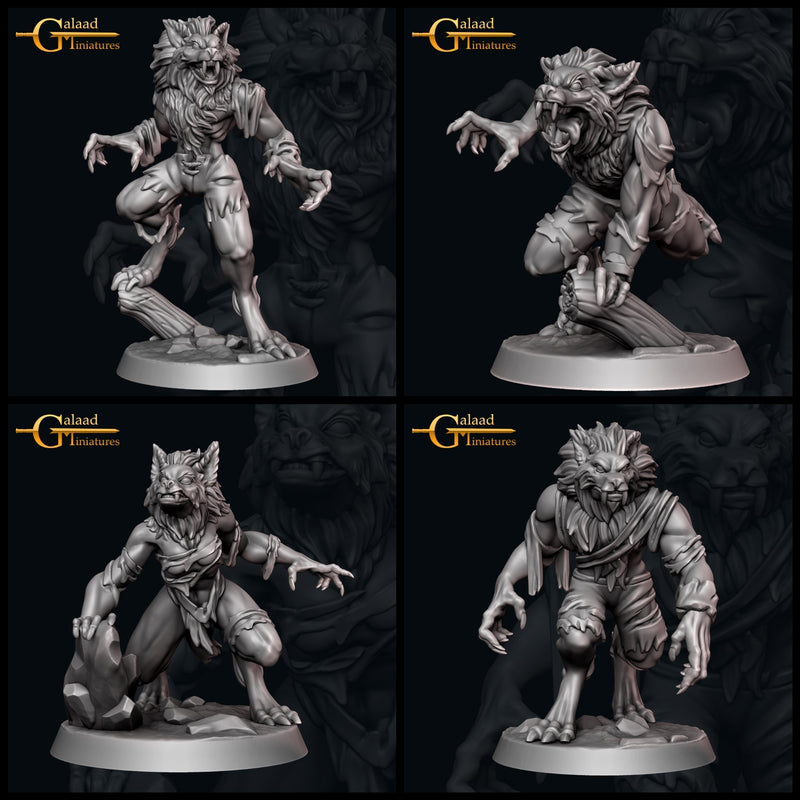 Werewolf Miniatures | October Adventurer | Fantasy Miniature | Galaad Miniatures TabletopXtra