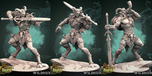 Wild Hunter Miniatures | Wild Hunt | Fantasy Tabletop Miniature | Mammoth Factory TabletopXtra