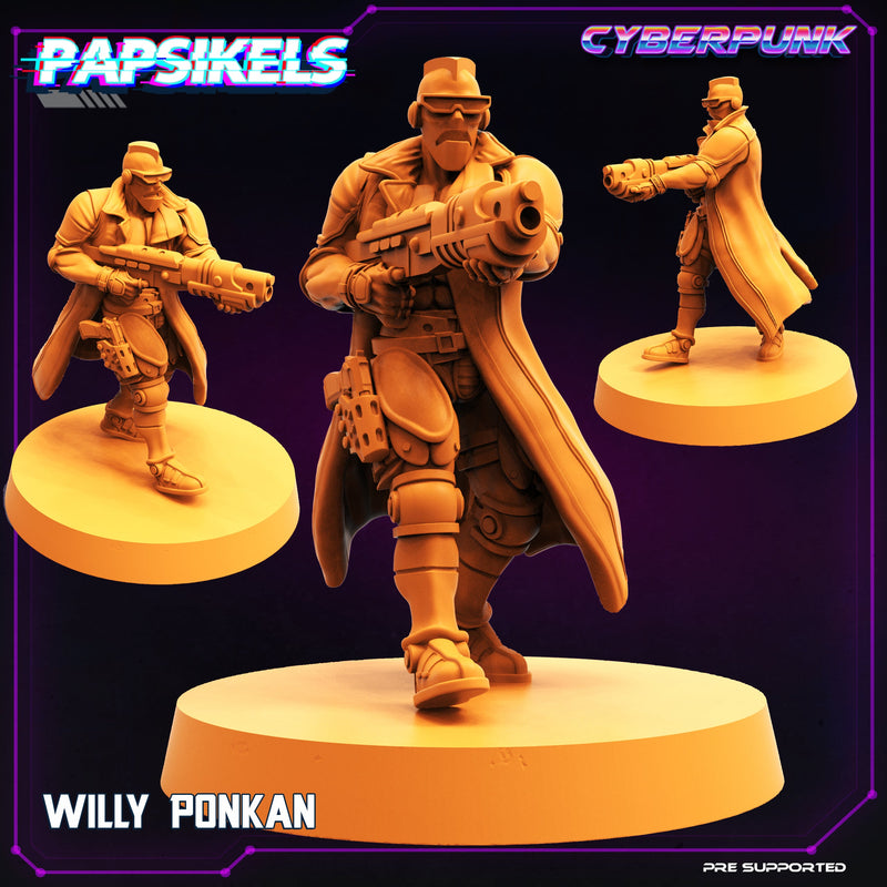 Willy Ponkan | Law Breakers | Sci-Fi Miniature | Papsikels TabletopXtra