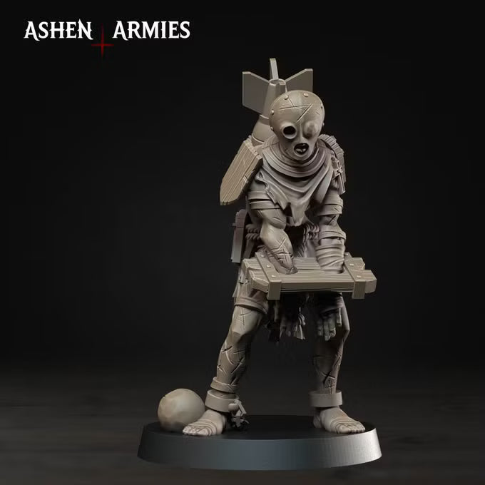 Ecclesiastic Prisoners Bleeding Procession | Trench Grimdark | Ashen Armies