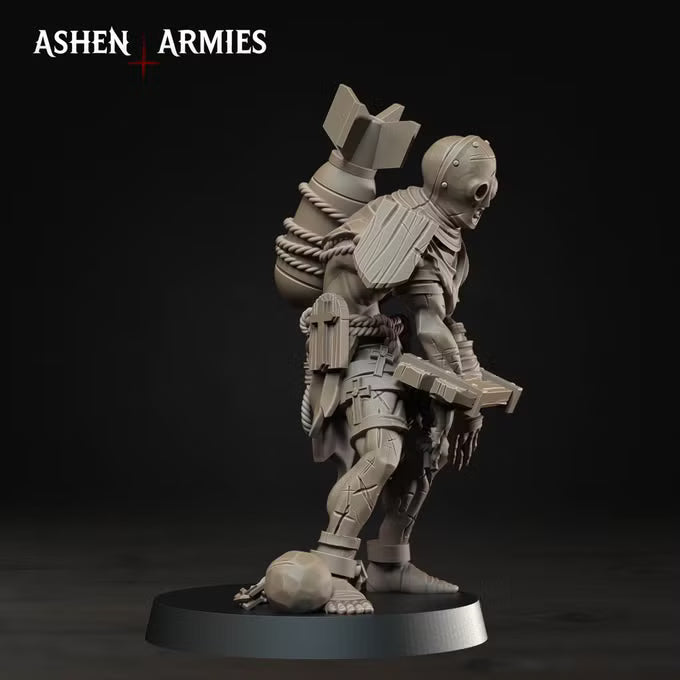 Ecclesiastic Prisoners Bleeding Procession | Trench Grimdark | Ashen Armies