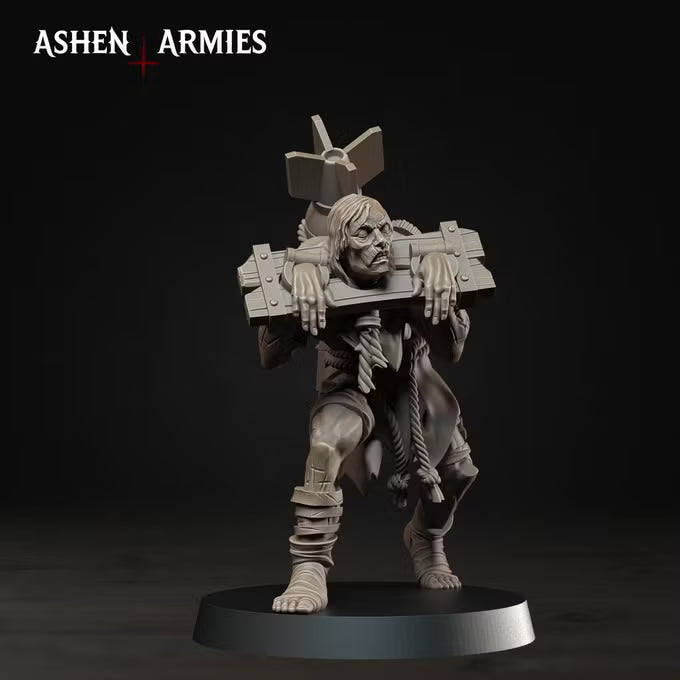 Ecclesiastic Prisoners Bleeding Procession | Trench Grimdark | Ashen Armies