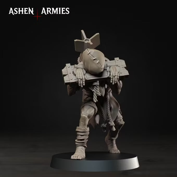 Ecclesiastic Prisoners Bleeding Procession | Trench Grimdark | Ashen Armies