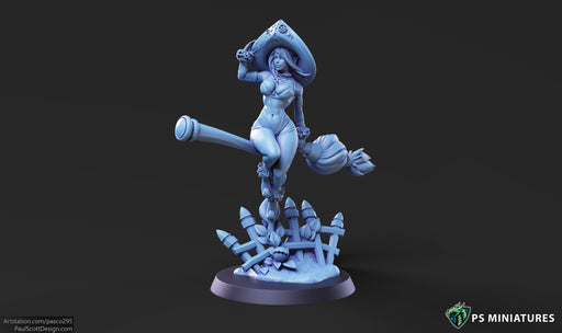Witch Elf A (Skimpy) | Witch Elves | Fantasy Miniature | PS Miniatures TabletopXtra