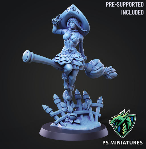 Witch Elf A | Witch Elves | Fantasy Miniature | PS Miniatures TabletopXtra