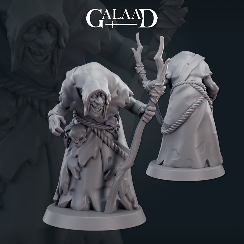 Witches & Little Monster Miniatures | Fantasy Miniature | Galaad Miniatures