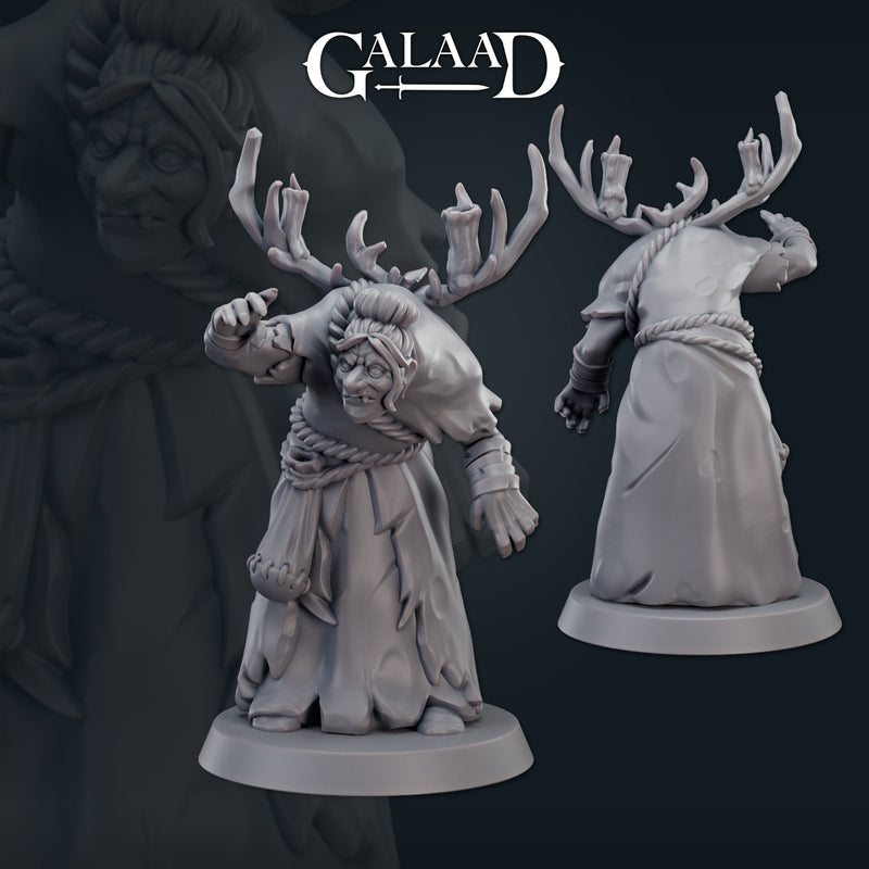 Witches & Little Monster Miniatures | Fantasy Miniature | Galaad Miniatures