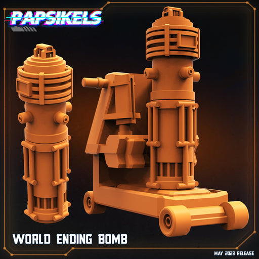 World Ending Bomb | Star Entrance Into The Multi World | Sci-Fi Miniature | Papsikels TabletopXtra