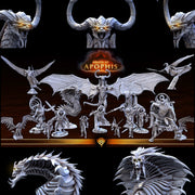 Wrath of Apophis Miniatures (Full Set) | Fantasy Miniature | Mini Monster Mayhem TabletopXtra