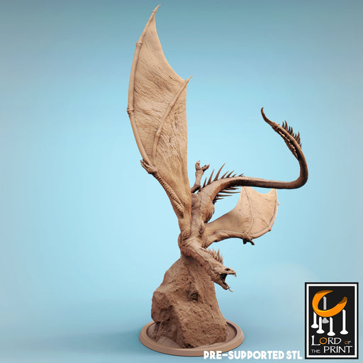 Wyvern Drone Diving | The Wyvern Swarm | Fantasy Miniature | Rescale Miniatures TabletopXtra