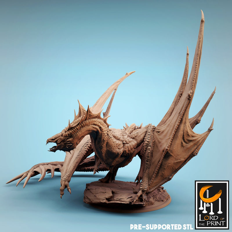 Wyvern Matriarch | The Wyvern Swarm | Fantasy Miniature | Rescale Miniatures TabletopXtra