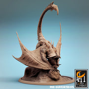 Wyvern Soldier Miniatures | The Wyvern Swarm | Fantasy Miniature | Rescale Miniatures TabletopXtra
