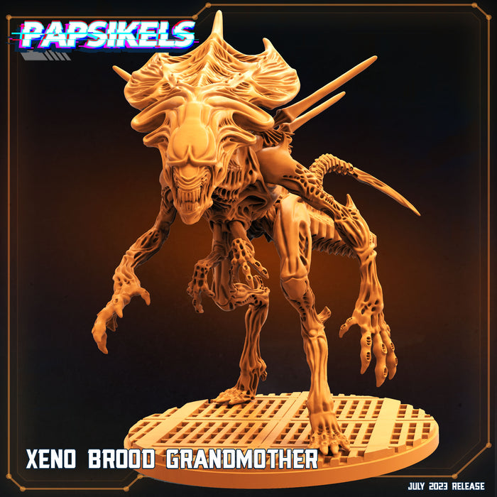 Xeno Grandmother | Xeno Wars | Sci-Fi Miniature | Papsikels