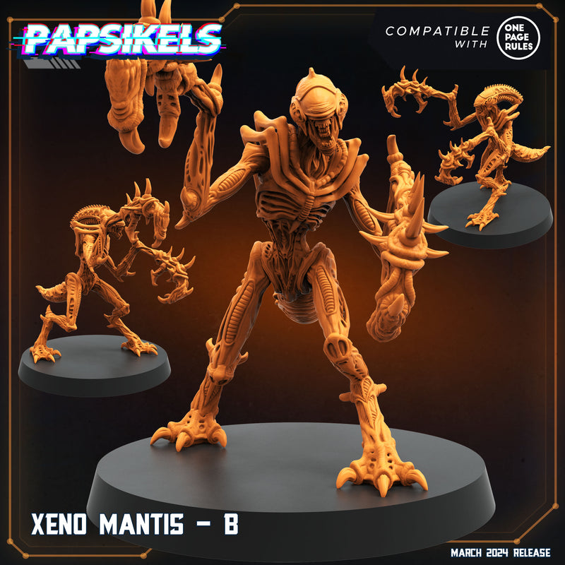 Xeno Mantis Miniatures | Dropship Troopers IV | Sci-Fi Miniature | Papsikels
