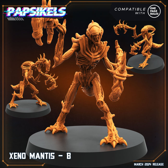 Xeno Mantis B | Dropship Troopers IV | Sci-Fi Miniature | Papsikels