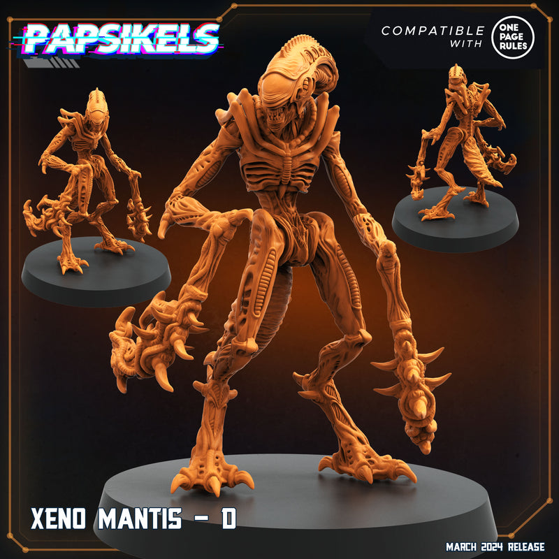 Xeno Mantis Miniatures | Dropship Troopers IV | Sci-Fi Miniature | Papsikels