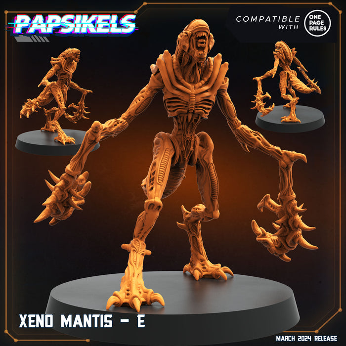 Xeno Mantis Miniatures | Dropship Troopers IV | Sci-Fi Miniature | Papsikels