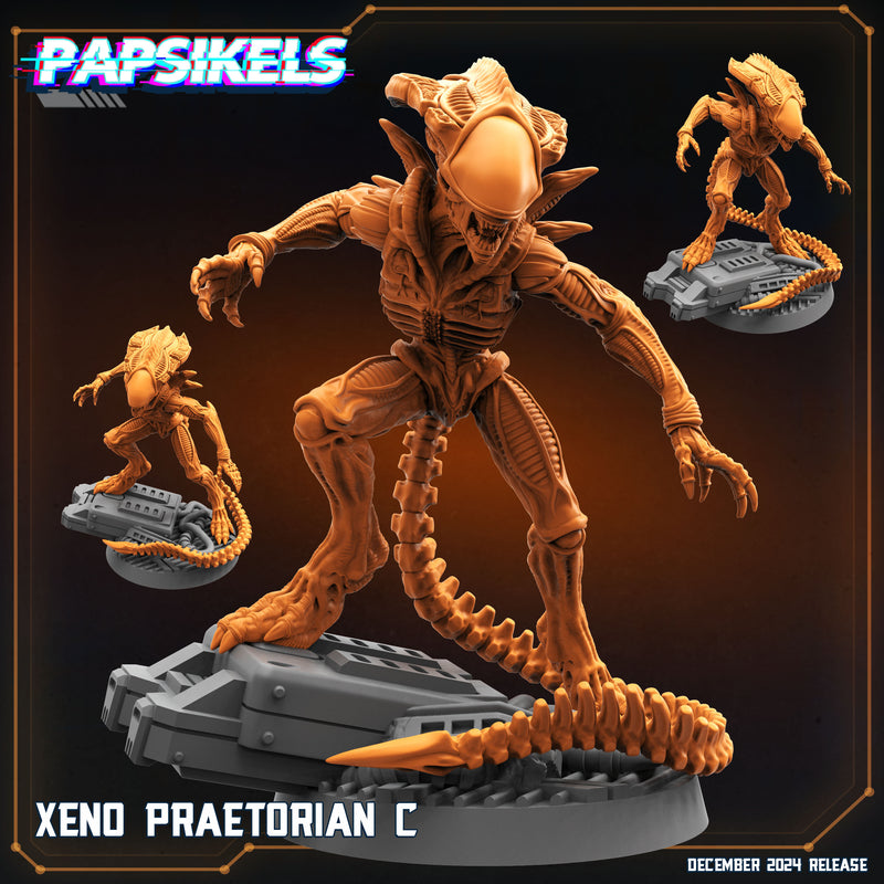 Xeno Praetorian Miniatures | Aliens Vs Humans XII Space Dead | Papsikels