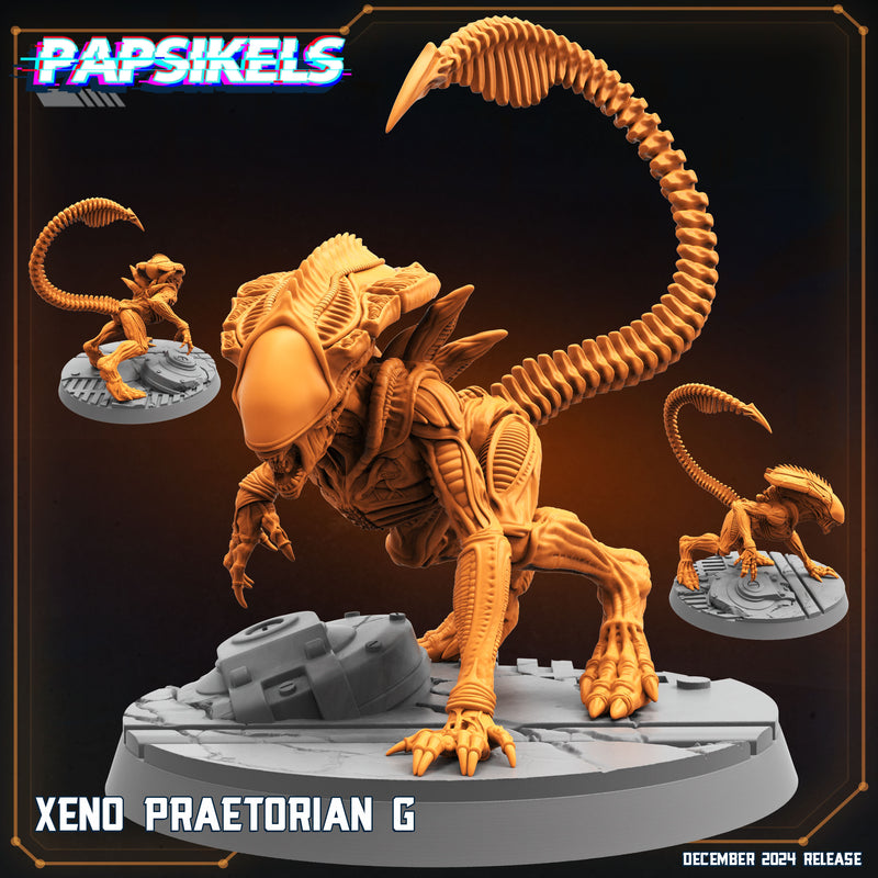 Xeno Praetorian Miniatures | Aliens Vs Humans XII Space Dead | Papsikels
