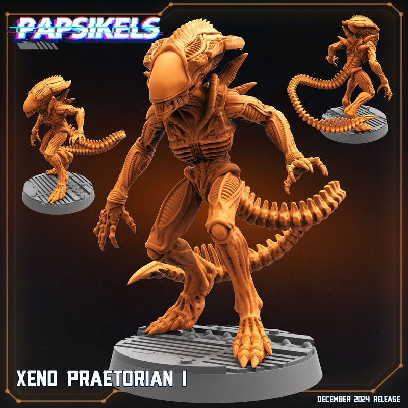 Xeno Praetorian Miniatures | Aliens Vs Humans XII Space Dead | Papsikels