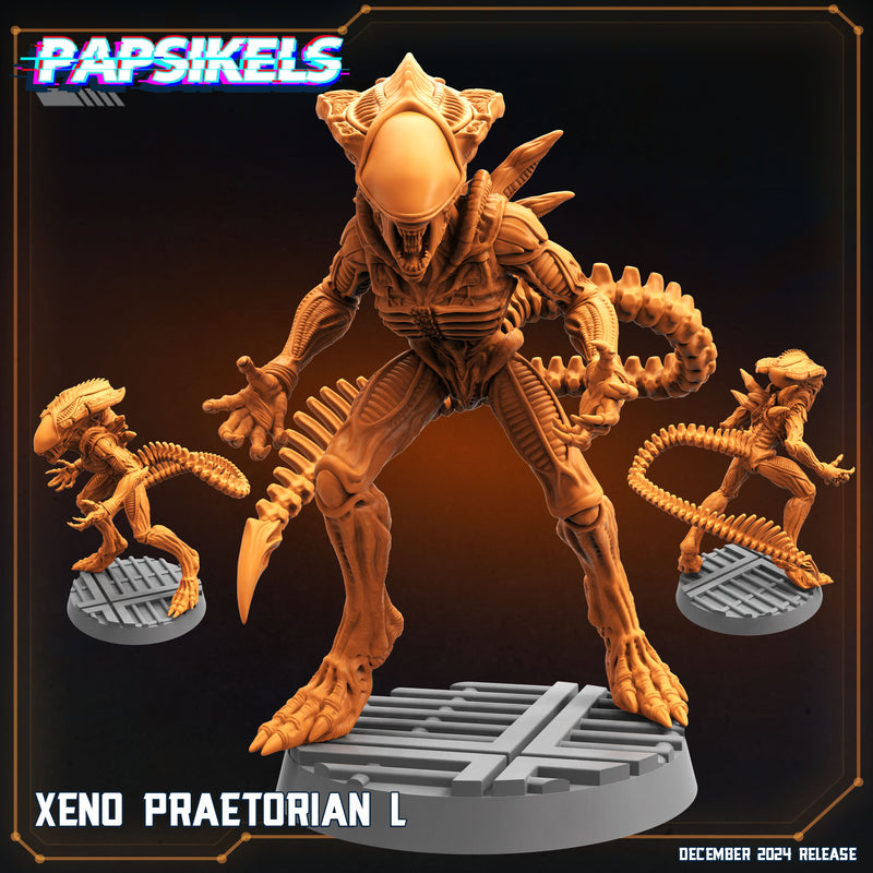 Xeno Praetorian Miniatures | Aliens Vs Humans XII Space Dead | Papsikels