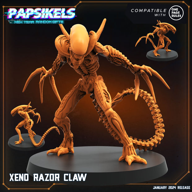 Xeno Razor Claw D | Specials | Sci-Fi Miniature | Papsikels