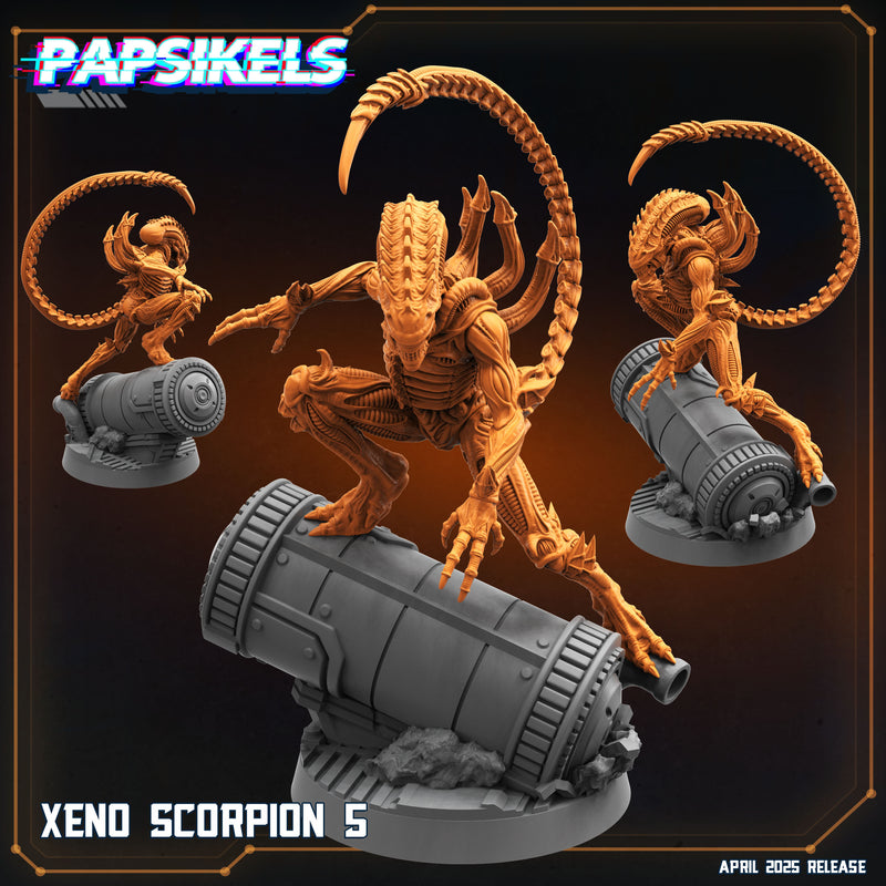 Xeno Scorpion Miniatures | Aliens Vs Humans XVI Star Conflict | Papsikels