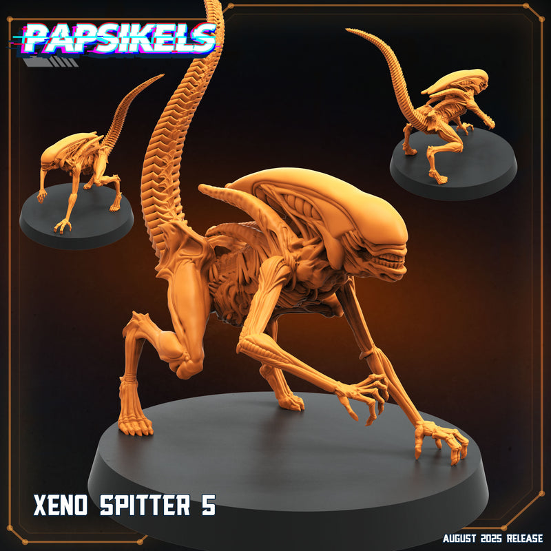 Xeno Spitter Miniatures | Papsikels