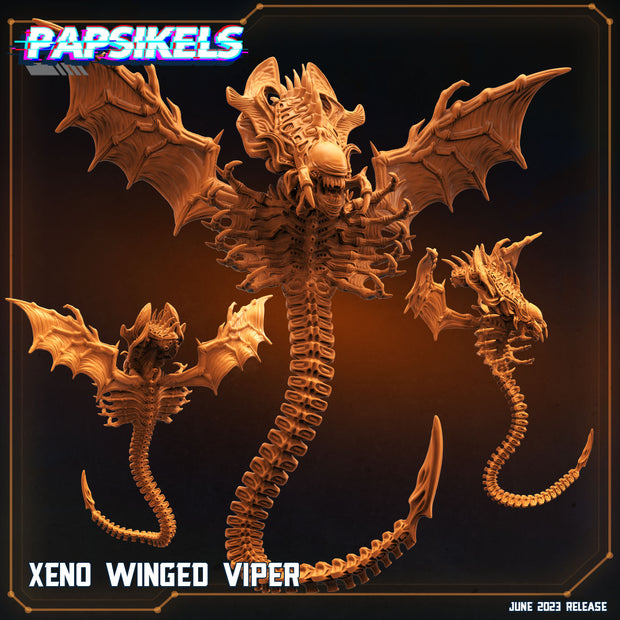 Xeno Winged Viper | Sci-Fi Specials | Sci-Fi Miniature | Papsikels