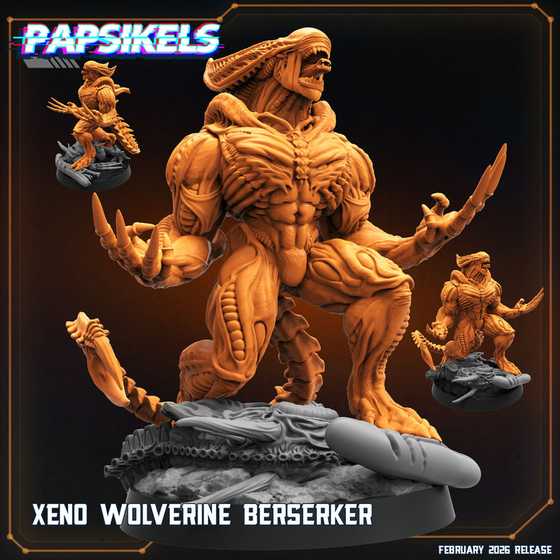Xeno Wolf Berserker | Sci-Fi Specials Miniature | Papsikels