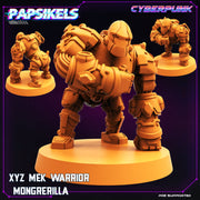XYZ Mek Mong Miniatures | Skelepunk Takeover | Sci-Fi Miniature | Papsikels TabletopXtra