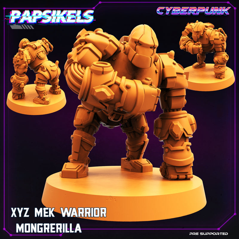 XYZ Mek Mong Miniatures | Skelepunk Takeover | Sci-Fi Miniature | Papsikels TabletopXtra