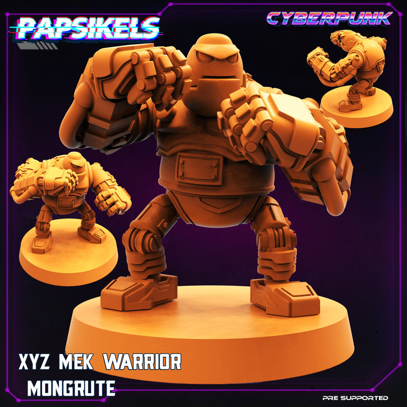 XYZ Mek Mong Miniatures | Skelepunk Takeover | Sci-Fi Miniature | Papsikels TabletopXtra