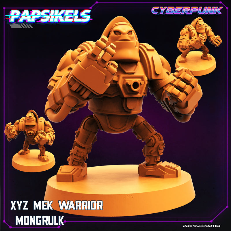XYZ Mek Mongrulk | Skelepunk Takeover | Sci-Fi Miniature | Papsikels TabletopXtra
