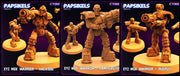 XYZ Mek Warrior Miniatures | Law Breakers | Sci-Fi Miniature | Papsikels TabletopXtra