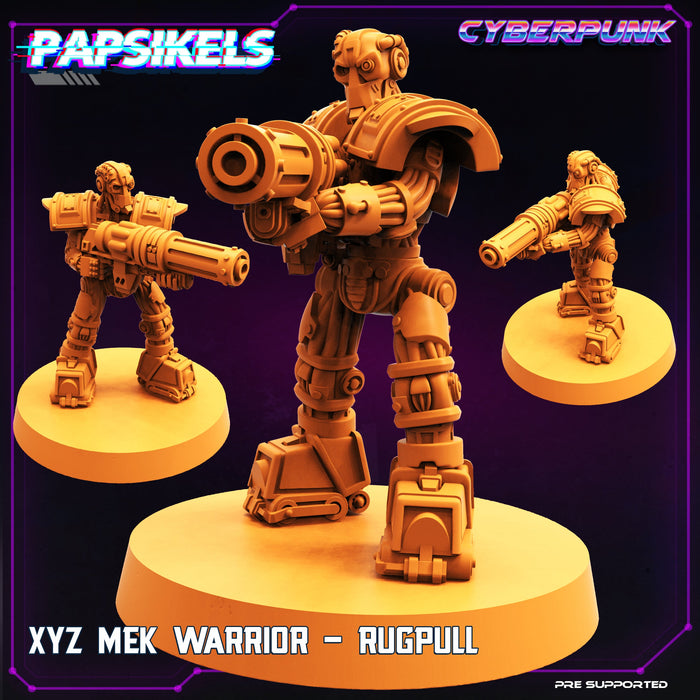 XYZ Mek Warrior Miniatures | Law Breakers | Sci-Fi Miniature | Papsikels TabletopXtra
