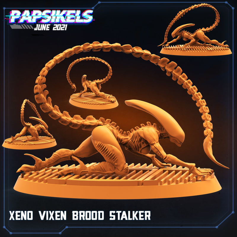 Xeno Vixen Brood Stalker | Aliens Vs Humans II | Sci-Fi Miniature | Papsikels TabletopXtra