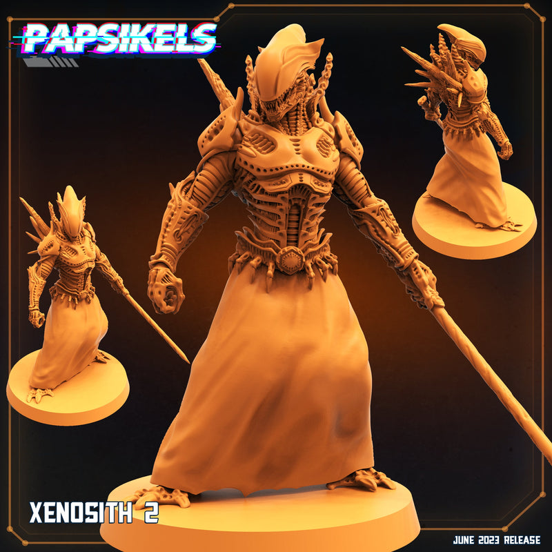 Xenosith Miniatures | Aliens Vs Humans V | Sci-Fi Miniature | Papsikels TabletopXtra