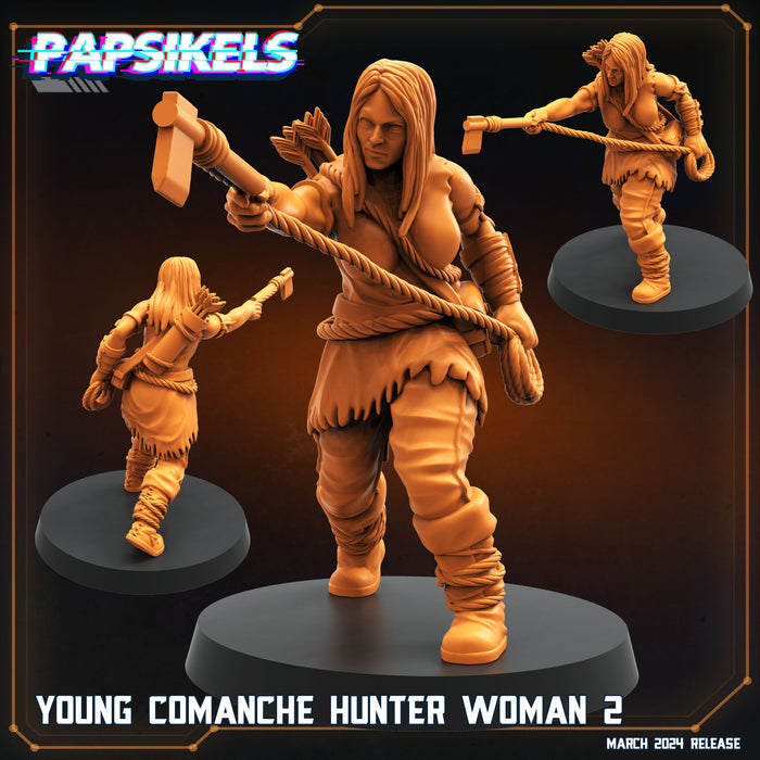 Young Comanche Hunter B | Specials | Sci-Fi Miniature | Papsikels