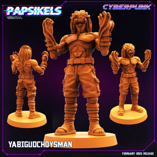 Yabigudchoysman | Cyberpunk | Sci-Fi Miniature | Papsikels TabletopXtra