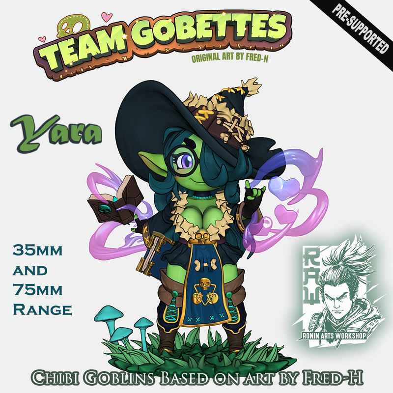 Goblin Witch Yara | Team Gobettes | Ronin Arts Workshop
